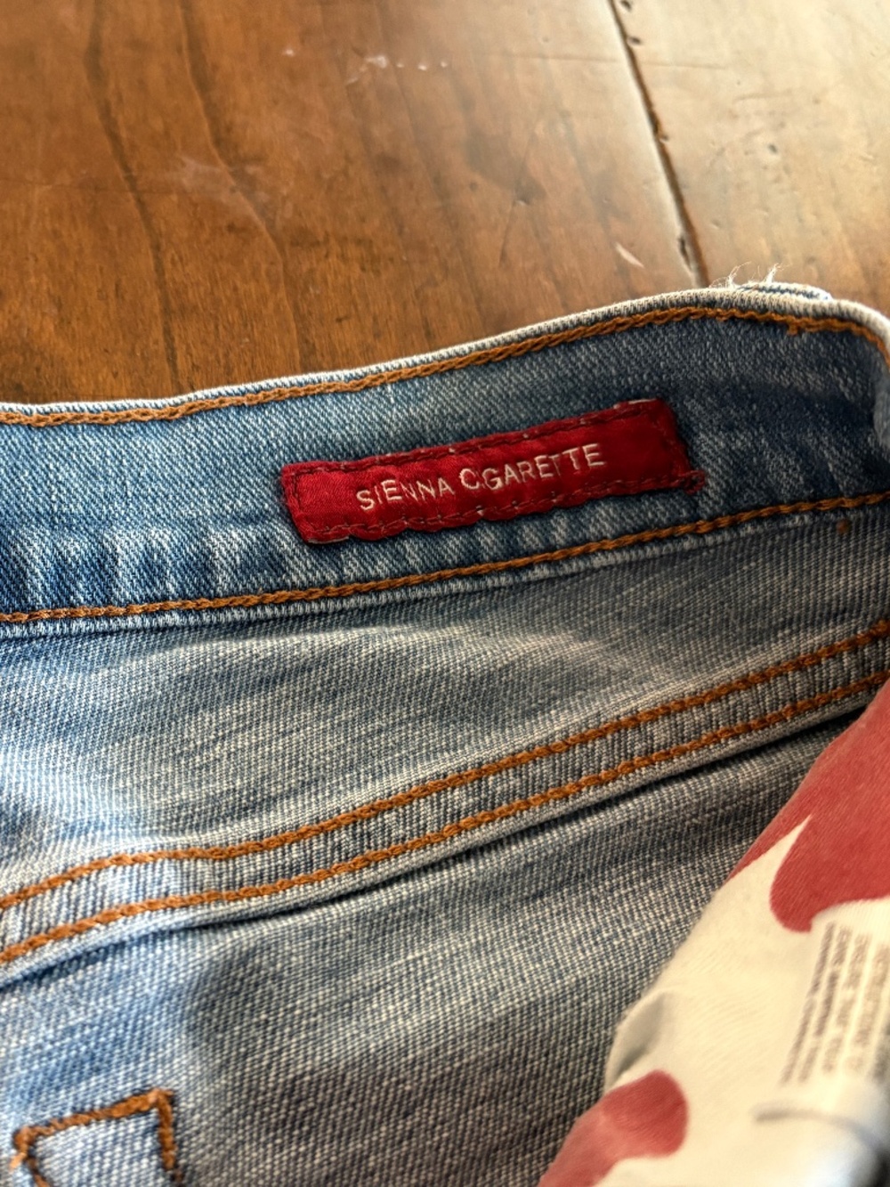 Lucky Brand Distressed Sienna Cigarette Boyfriend Y2K Jeans Size 0 25 - Picture 8 of 11